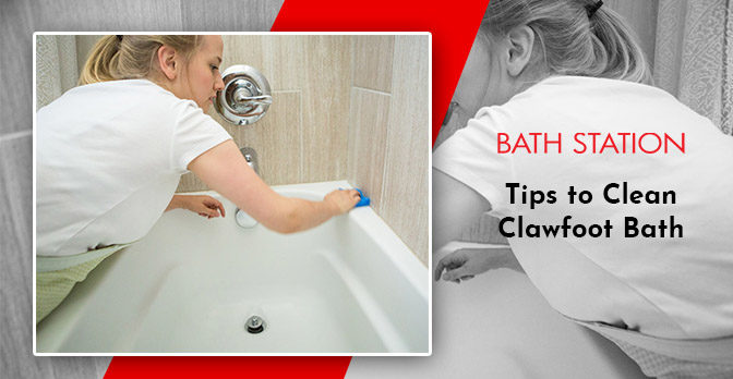 Clean Clawfoot Bath